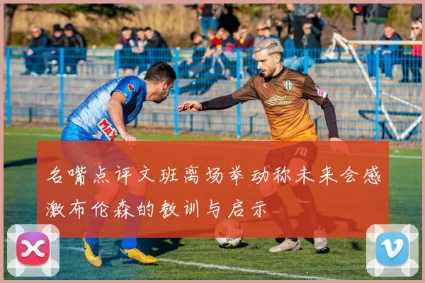 名嘴点评文班离场举动称未来会感激布伦森的教训与启示